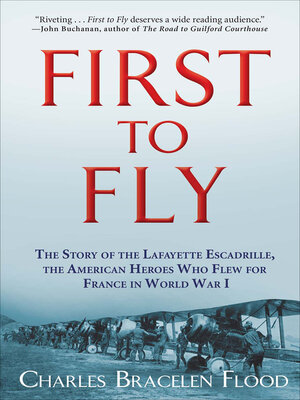 cover image of First to Fly